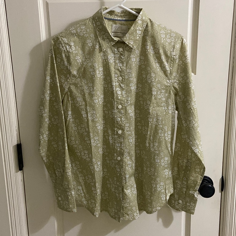 J Crew Liberty London Fabric Blouse